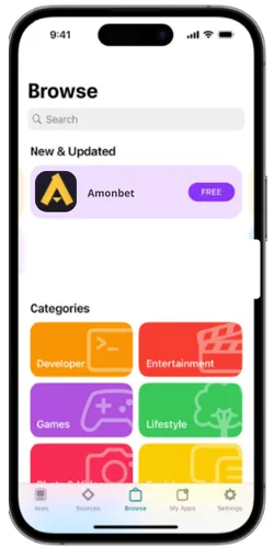 Amonbet in App Store