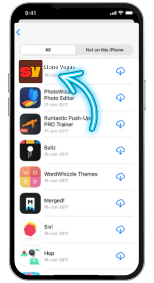 Stone Vegas App Store
